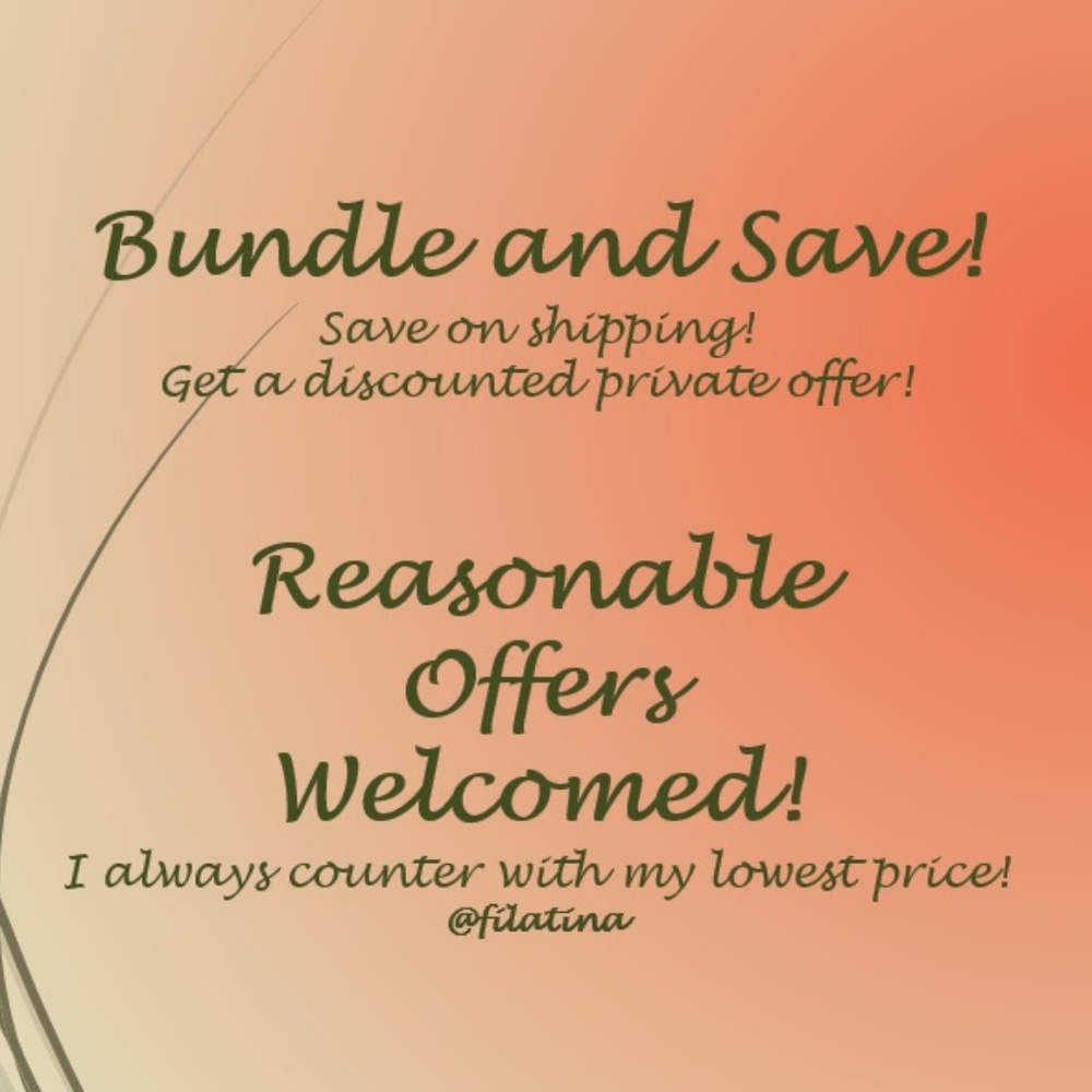 Bundle and Save! Offers Welcomed!